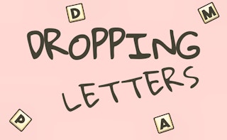 Image Dropping Letters